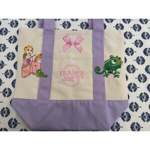 Disney Rapunzel Painting Custom Made Trader Joes Mini Tote One of a Kind